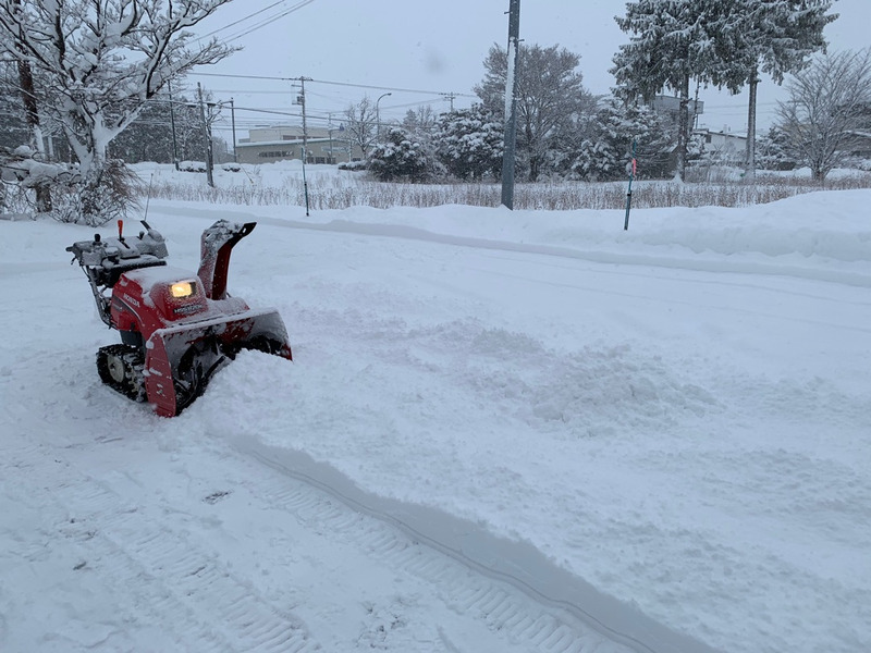 除雪作業